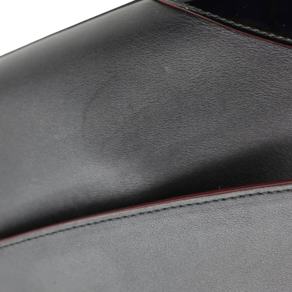 Christian Dior  Be Dior Flap Small Smooth Calfskin Leather Tote Bag Black - Picture 10 of 14